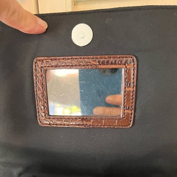 giani bernini purse black with brown - Picture 9 of 13